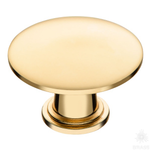 5550 Gold Ручка кнопка, глянцевое золото