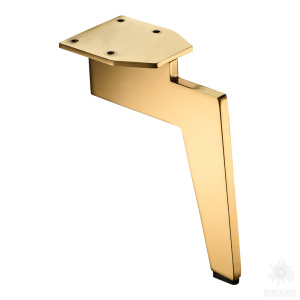 ESL 449-170 Gold Опора мебельная, глянцевое золото