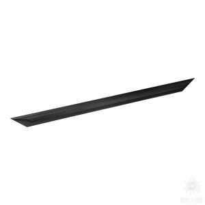8060 0800 Matt Black Ручка скоба L-Line Gama, чёрный 320-320 мм