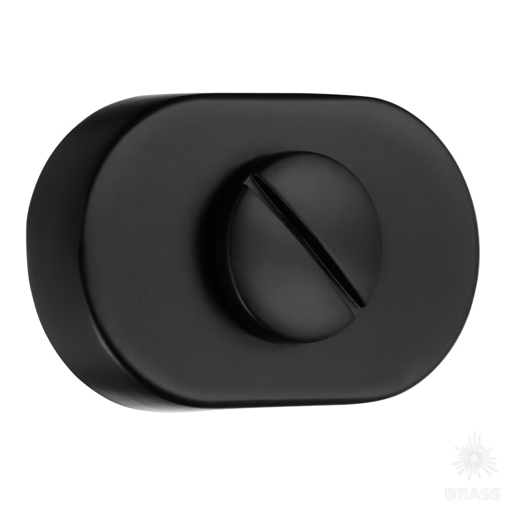 RO16W6 AL6 ROSET Накладка с поворотной кнопкой, чёрный