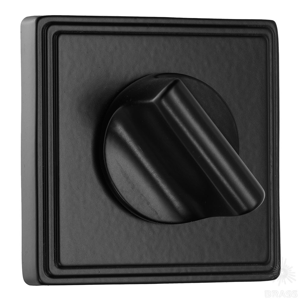 RO17W6 AL6 ROSET Накладка с поворотной кнопкой, чёрный