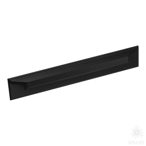 8050 0300 Matt Black Ручка скоба L-Line Beta, чёрный 192 мм