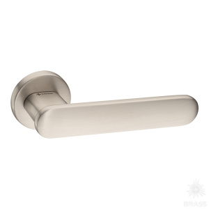 HA227RO12 NBM SINUS Ручка дверная, матовый никель