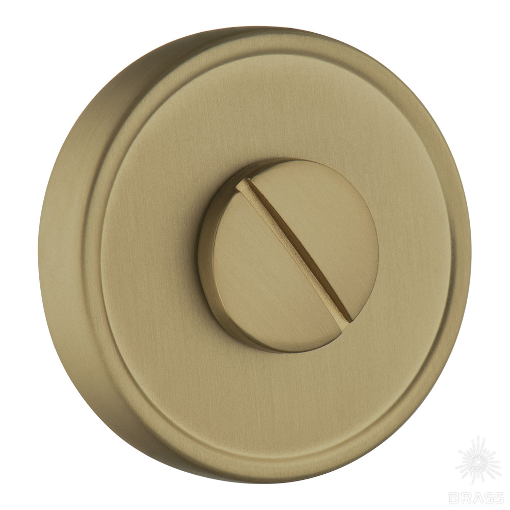RO14W6 GB ROSET Накладка с поворотной кнопкой, матовая латунь
