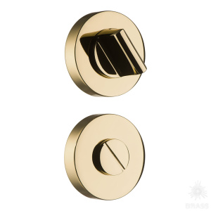 RO12W6 GL ROSET Накладка с поворотной кнопкой, глянцевое золото