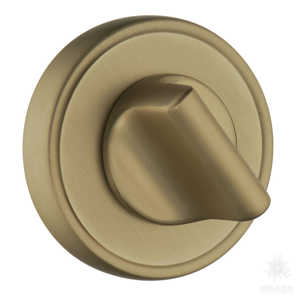RO14W6 GB ROSET Накладка с поворотной кнопкой, матовая латунь