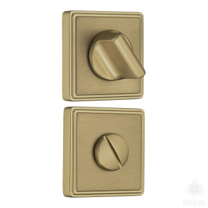 RO17W6 GB ROSET Накладка с поворотной кнопкой, матовая латунь