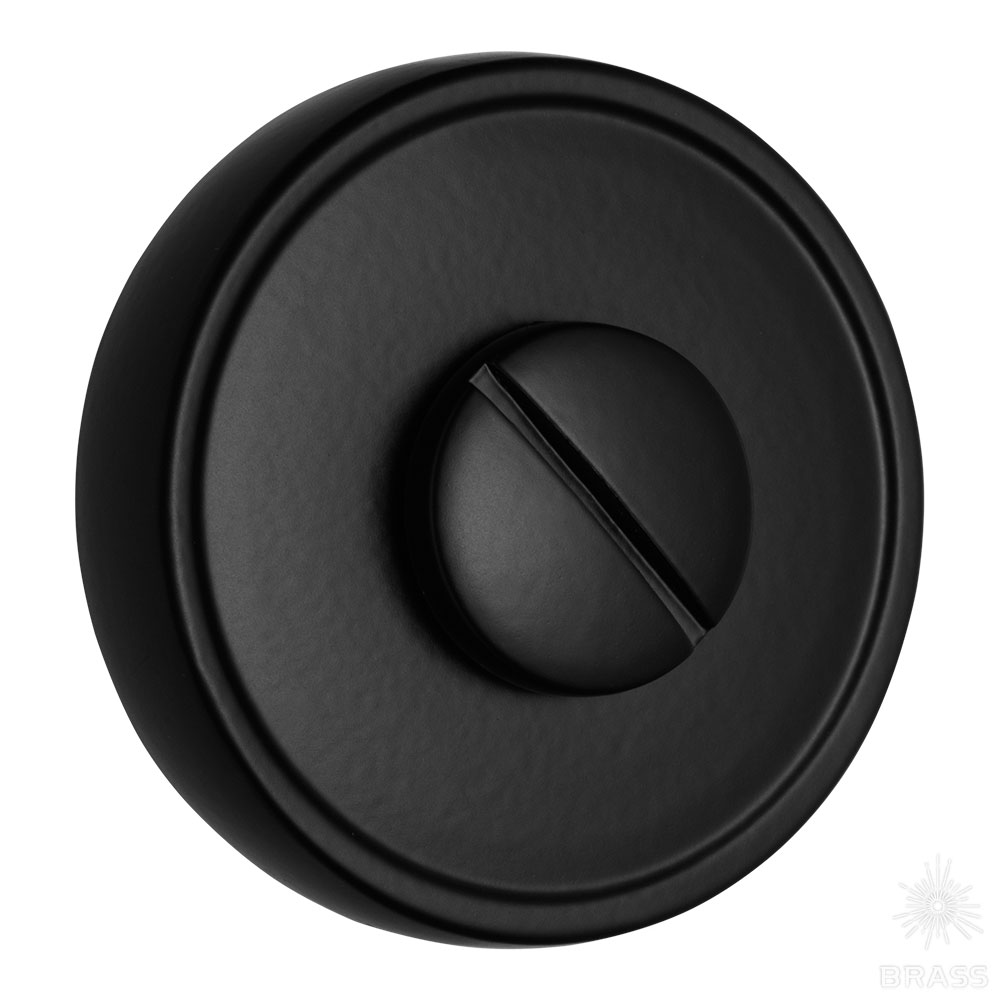 RO14W6 AL6 ROSET Накладка с поворотной кнопкой, чёрный