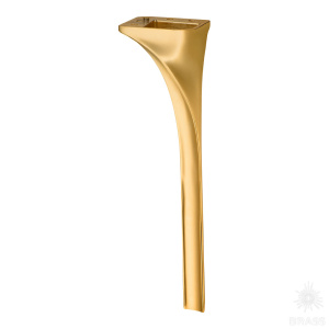 2399 0270 Gold Опора мебельная CRUZ ELIT, глянцевое золото 270 мм